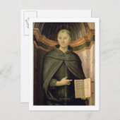 Sint-Nicolaas van Tolentino (panel) Briefkaart (Voorkant / Achterkant)