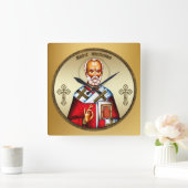 Sint Nicolaas Vierkante Klok (Huis)