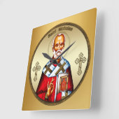 Sint Nicolaas Vierkante Klok (Hoek)