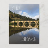 Sint-Nicolaasbrug, Chiny, België Feestdagenkaart (Voorkant)