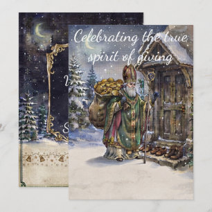 Sint-Nicolaasdag Feestdagenkaart
