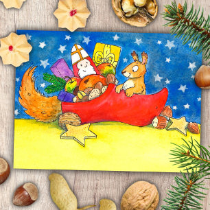 Sint-Nicolaasdag kaart van Nicole Janes