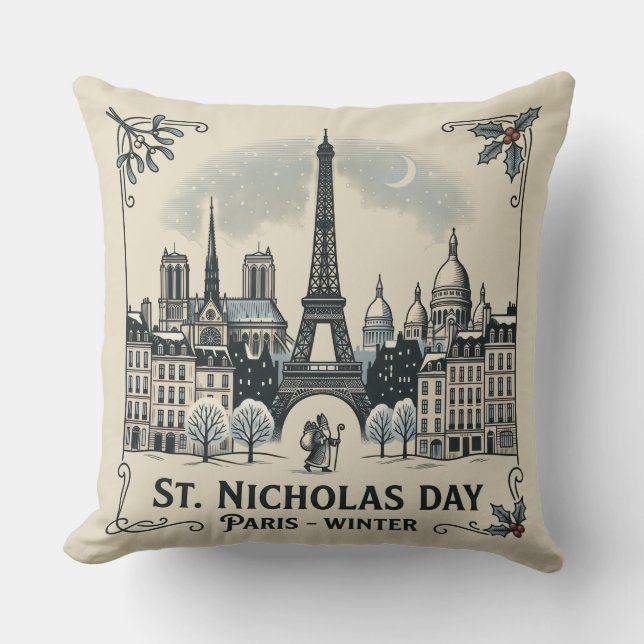 Sint-Nicolaasdag Kussen (Voorkant)