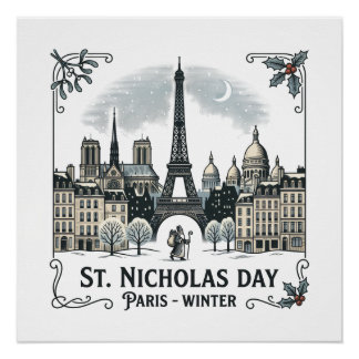 Sint-Nicolaasdag Perfect Poster