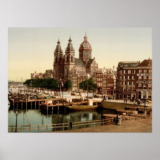 Sint Nicolaaskerk Amsterdam Poster (Voorkant)