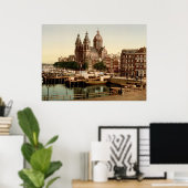 Sint Nicolaaskerk Amsterdam Poster (Thuiskantoor)