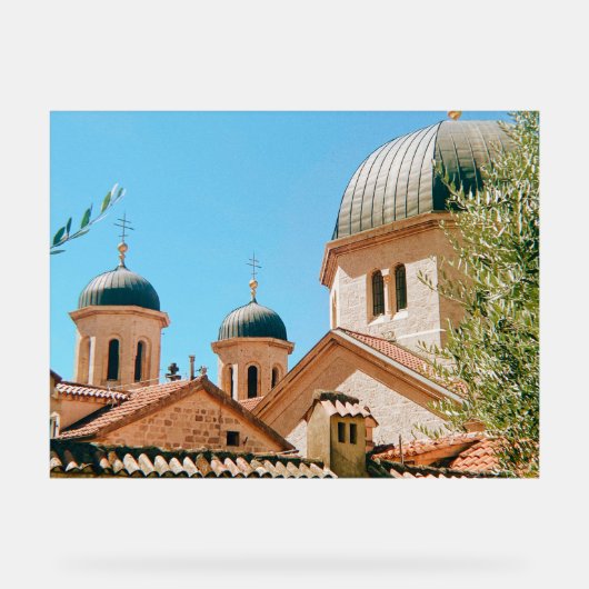 Sint-Nicolaaskerk - Kotor - Montenegro Acryl Bord (Voorkant)