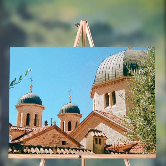 Sint-Nicolaaskerk - Kotor - Montenegro Acryl Bord (Neutraal)