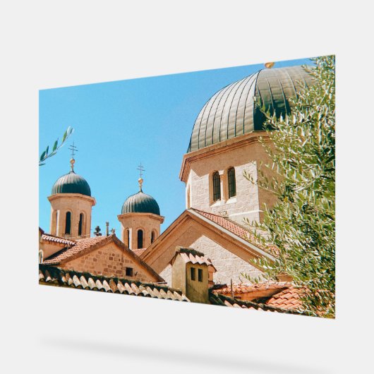 Sint-Nicolaaskerk - Kotor - Montenegro Acryl Bord (Hoek)