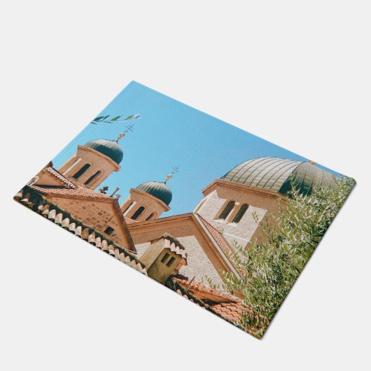 Sint-Nicolaaskerk - Kotor - Montenegro Deurmat (Schuin)