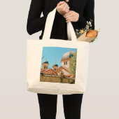 Sint-Nicolaaskerk - Kotor - Montenegro Grote Tote Bag (Voorkant (product))