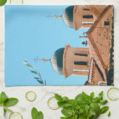 Sint-Nicolaaskerk - Kotor - Montenegro Theedoek (Gevouwen)