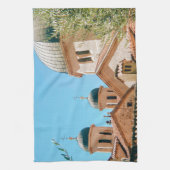 Sint-Nicolaaskerk - Kotor - Montenegro Theedoek (Verticaal)