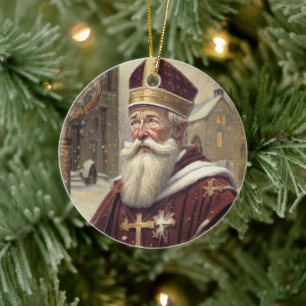 Sint-Nicolaasornament Keramisch Ornament