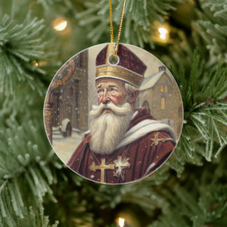Sint-Nicolaasornament Keramisch Ornament