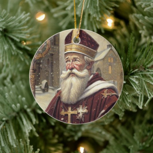 Sint-Nicolaasornament Keramisch Ornament (Boom)