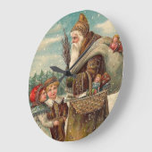  Sint Nicolas Gifts for Kids Kerstmis Wall Grote Klok (Hoek)