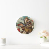 Sint Nicolas Gifts for Kids Wall Clock Ronde Klok (Huis)
