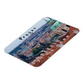 Sint-Nicolas kerk en daken van Praag Magneet (Linkerzijde)