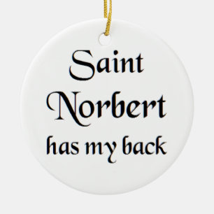 sint norbert koffiemok keramisch ornament