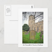 Sint-Oswald-kerk in Durham Briefkaart (Voorkant / Achterkant)
