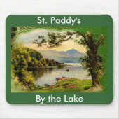  sint-padie bij het meer van Mousepad Muismat (Voorkant)