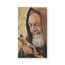 Sint-Padre Pio Magnetic Cards (25 per verpakking)