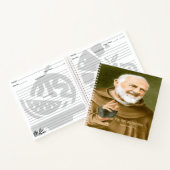 Sint Padre Pio Notitieboek (Binnen)