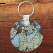Sint Padre Pio Sleutelhanger (Voorkant)