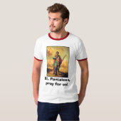 Sint Pantaleon, bidden voor ons! T-shirt (Voorkant volledig)