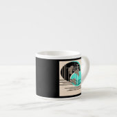 Sint Patrick, abstractie Espresso Kop (Voorkant rechts)