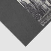Sint Patrick Apostel van Ierland Monochrome Kunst Tissuepapier (Detail)