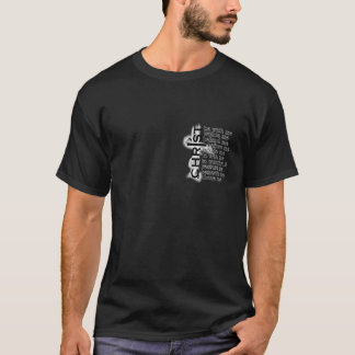 Sint-Patrick Breastplate gebeten T-shirt