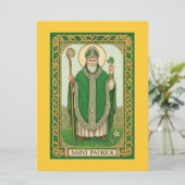 Sint-Patrick Gebedskaart (Staand voorkant)