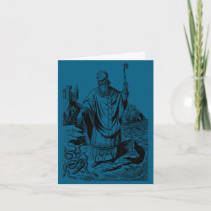 Sint Patrick katholiek Sint Patricksdag slangen Kaart