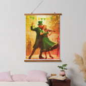 Sint-Patrick´s dans Hangend Wandkleed (Slaapkamer)