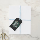 Sint Patrick was een heilige, ik ben niet grappig  Cadeaulabel (Met Touw)