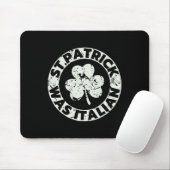 Sint Patrick was Italiaans Klaver Funny St Patrick Muismat (Met muis)