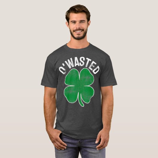 Sint-Patrickdag Sint-Paddys Drink T-shirt (Voorkant volledig)