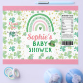 Sint Patrick's Baby Girl Shower Chip Bag Wrapper Flyer (Enkel)