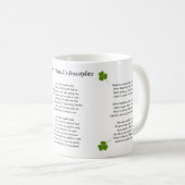 Sint-Patrick's Breastplate Mok (Voorkant rechts)