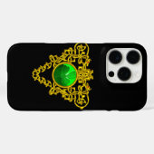 SINT PATRICK'S CELTISCHE HART MET GROENE SHAMROCK Case-Mate iPhone CASE (Achterkant (horizontaal))