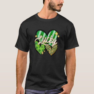 Sint-Patricks Dag blij Shenanigans shamrock geluk T-shirt