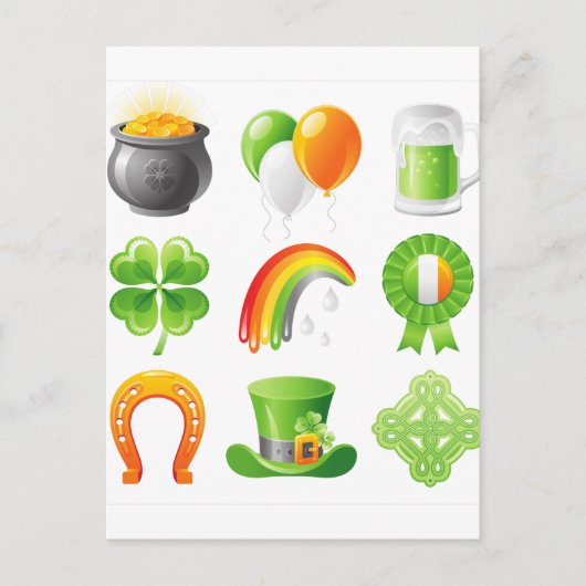 sint - patricks dag briefkaart (Voorkant)