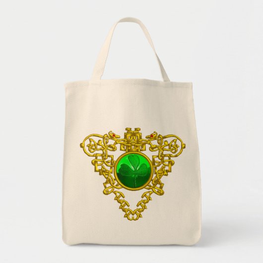 SINT PATRICK'S DAG CELTIC HEART TOTE BAG (Voorkant)