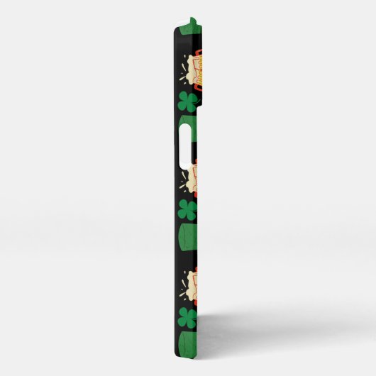 Sint patrick's dag celtic, Iers grappig bier, char iPhone Hoesje (Rechterkant)