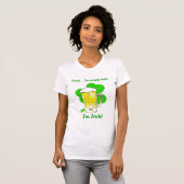 Sint-Patricks Dag Dames Partij T-Shirt (Voorkant volledig)