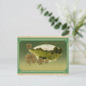 Sint Patricks Dag Greetings Irish Shamrock Briefkaart (Staand voorkant)