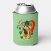 Sint-Patricks Dag in Bloodhound Blikjeskoeler (Blikje Achterkant)