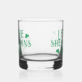 Sint-Patricks dag laat de Shenanigans Iers beginne Whisky Glas (Rechts)